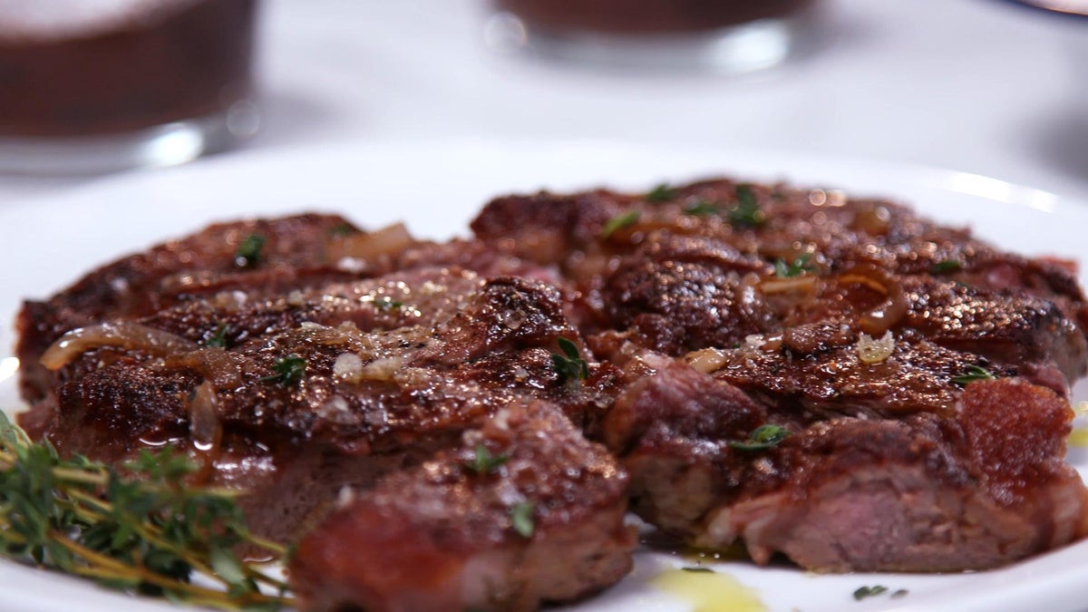Seared New York Strip Steak Recipe by Tasty-image