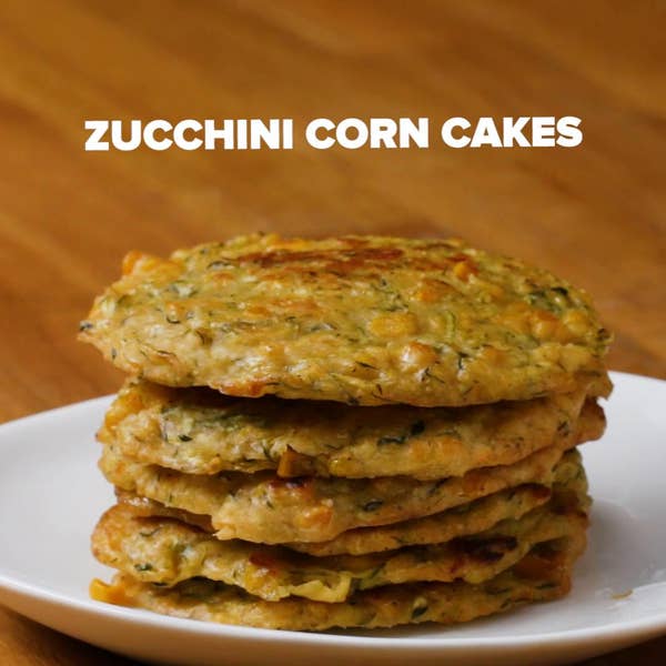 Corn And Zucchini Cakes