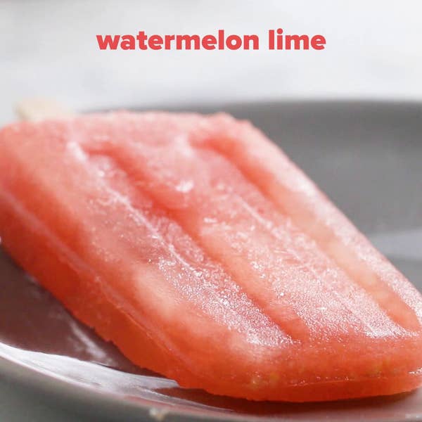 Watermelon Lime Sangria Ice Pops