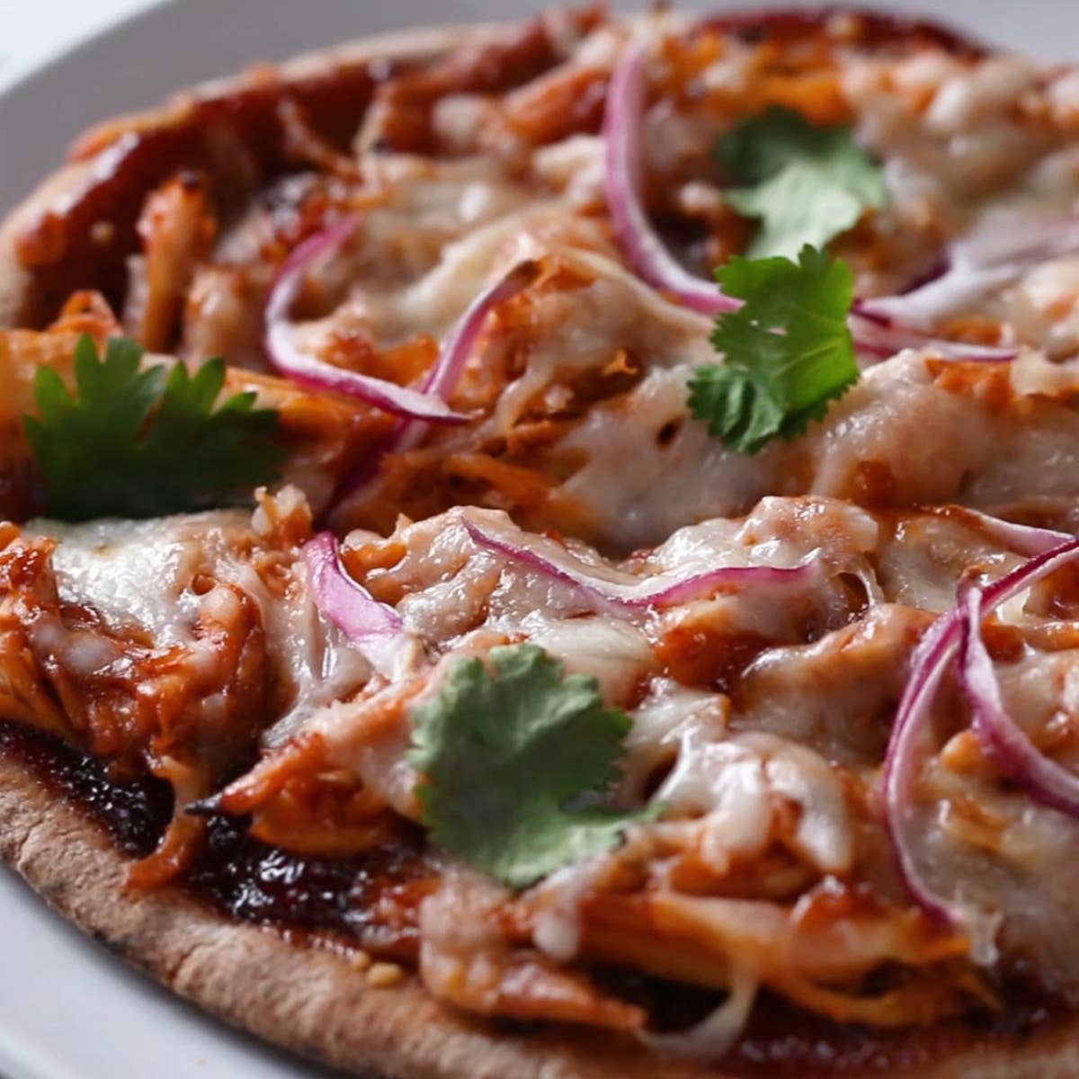 BBQ Chicken Pita Pizza