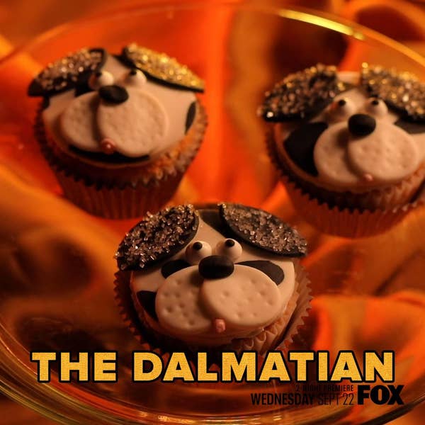 Dalmatian Cupcakes