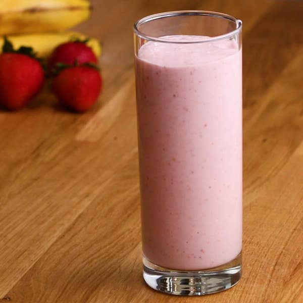 Strawberry Banana Raspberry Freezer-Prep Smoothie