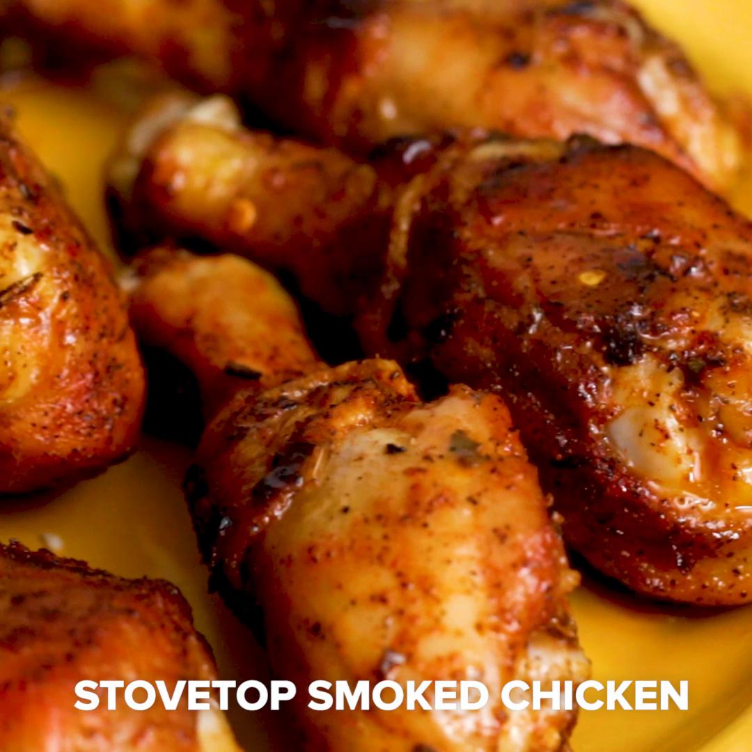 Stovetop Smoked Chicken Recipe by Tasty image