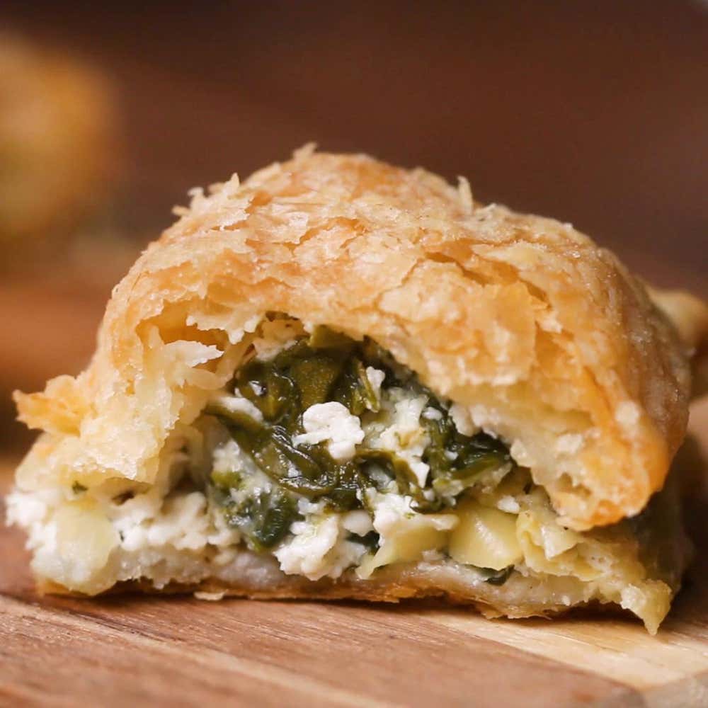 Savory Puff Pastry Pockets Recipe by Tasty