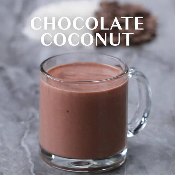 Chocolate Coconut Winter Smoothie
