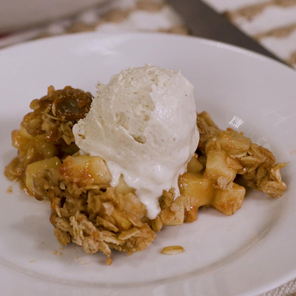 Dulce De Leche Apple Crisp Recipe by Tasty-image