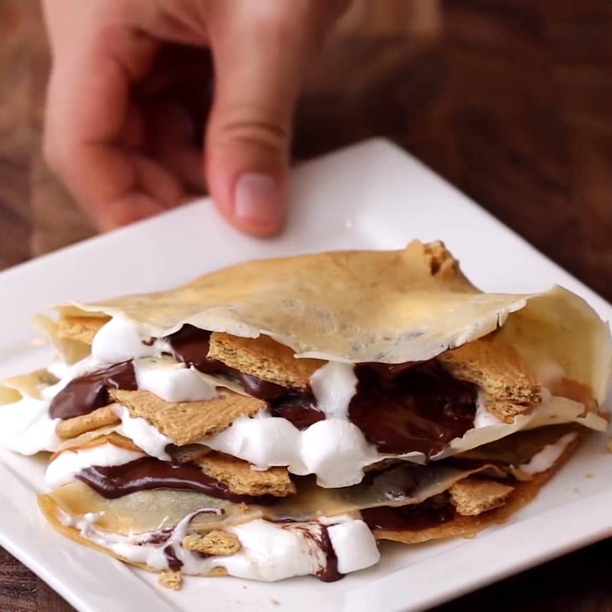 S'mores Crepes