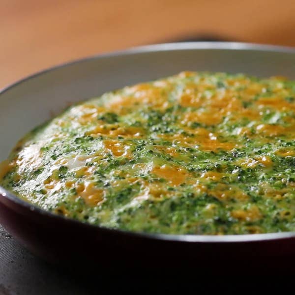 Broccoli Cheddar Frittata