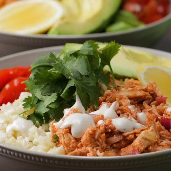 Buffalo Chicken Buddha Bowl