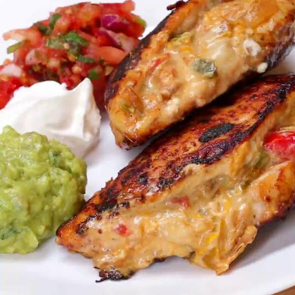 Fajita-Stuffed Chicken