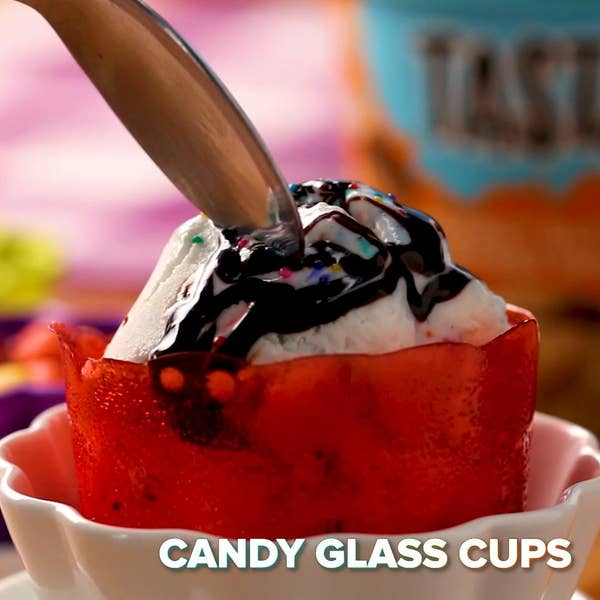 Candy Glass Ice Cream Cups