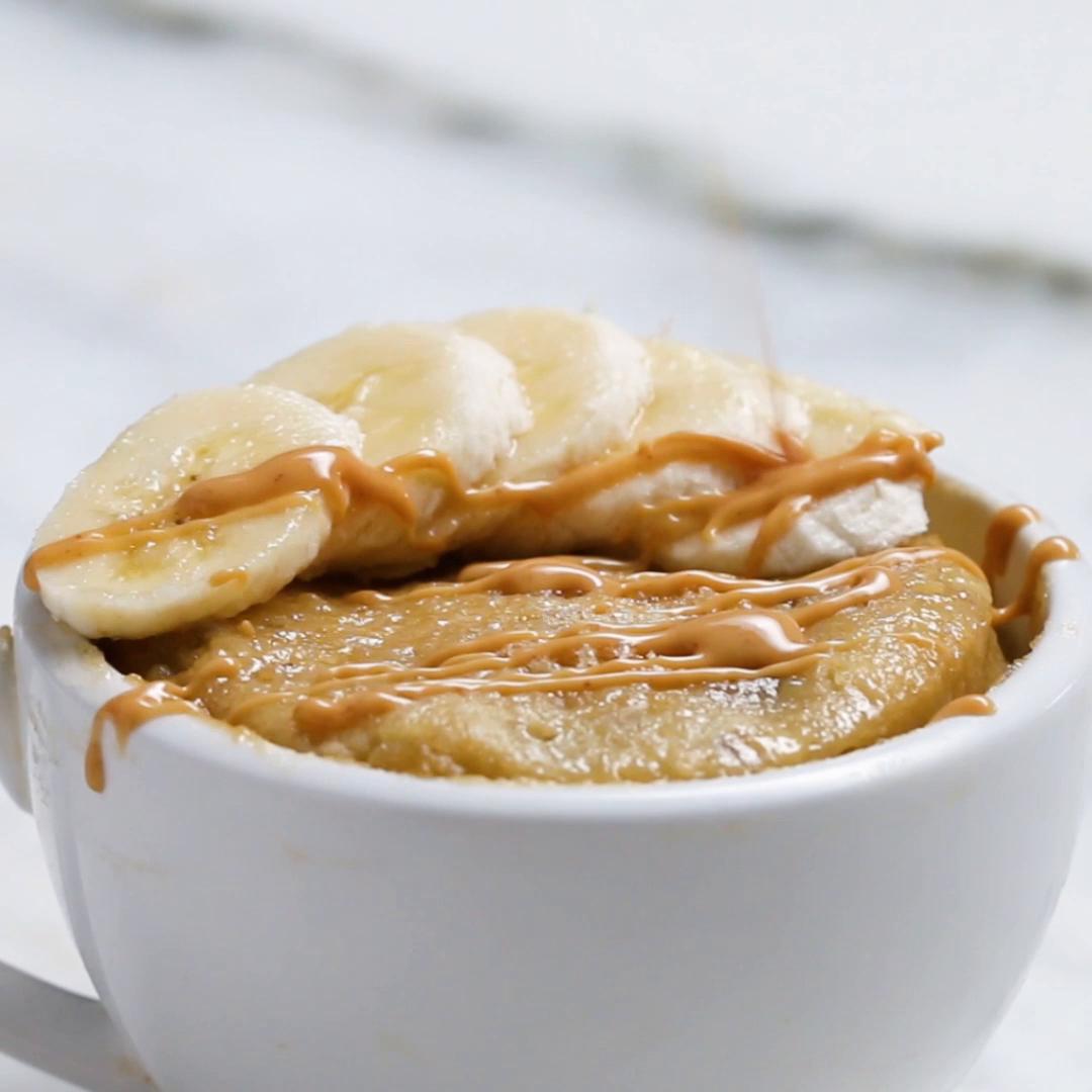 Paleo Banana Bread Mug Cake (Two Ways!) - The Roasted Root