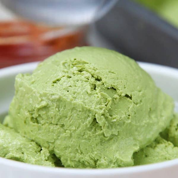 Healthy Matcha Frozen Yogurt