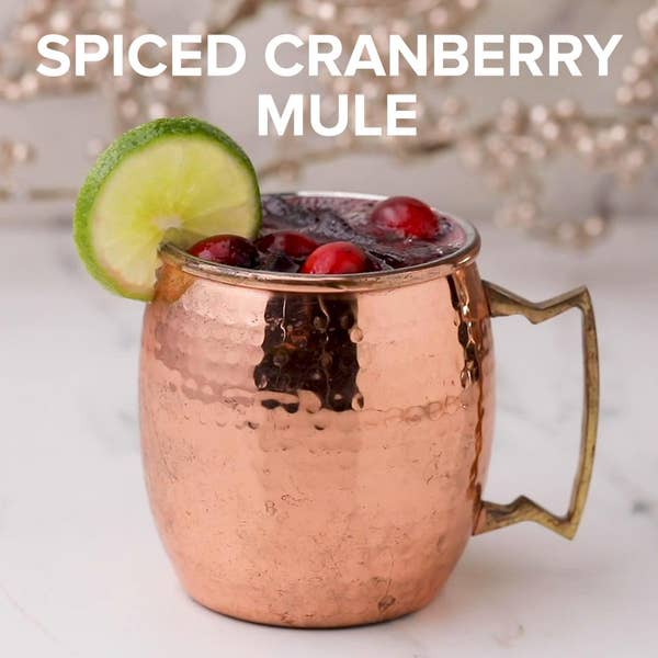 Spiced Cranberry Mule