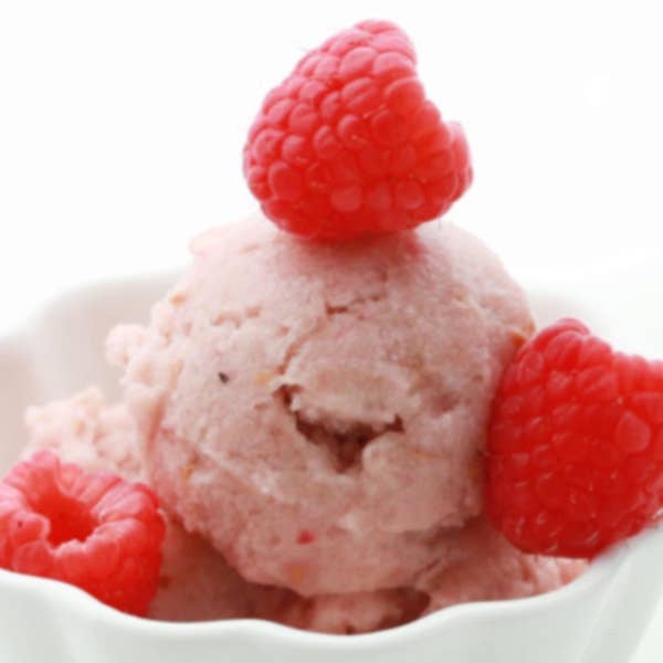 Raspberry Vanilla Nice Cream