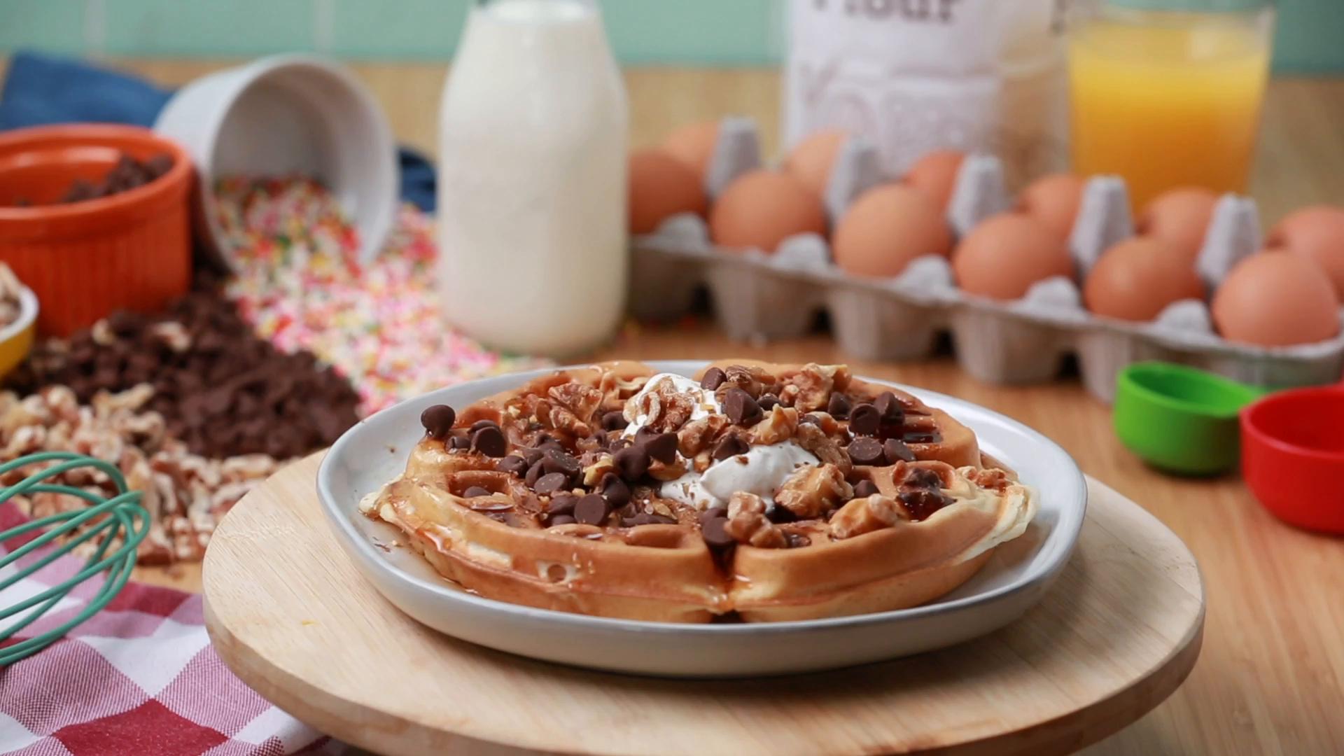 Breakfast Waffle: The Wild Card Recipe by Tasty-image