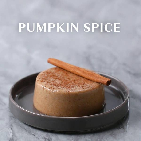 Dairy-Free Pumpkin Spice Panna Cotta