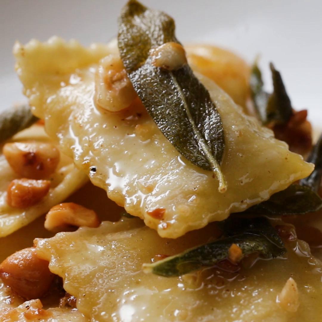 Easy Butternut Squash Ravioli Recipe