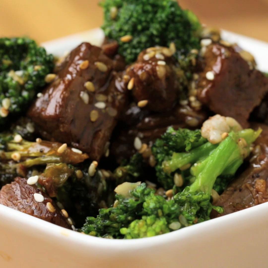 Instant pot beef online and broccoli stir fry