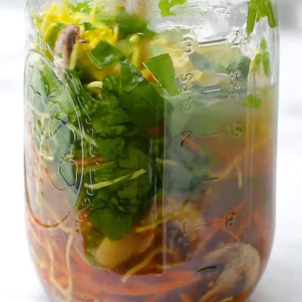 Healthier Instant Noodles In A Jar