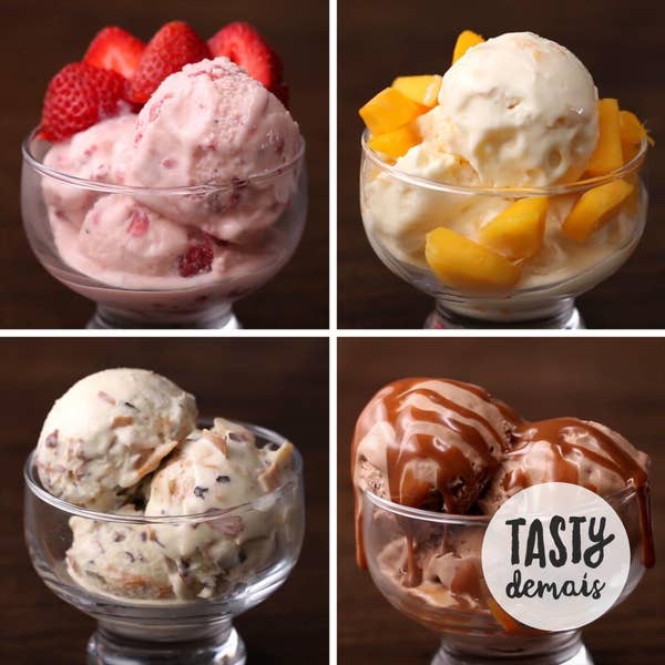 Ice Cream 4 Ways by Tasty Demais