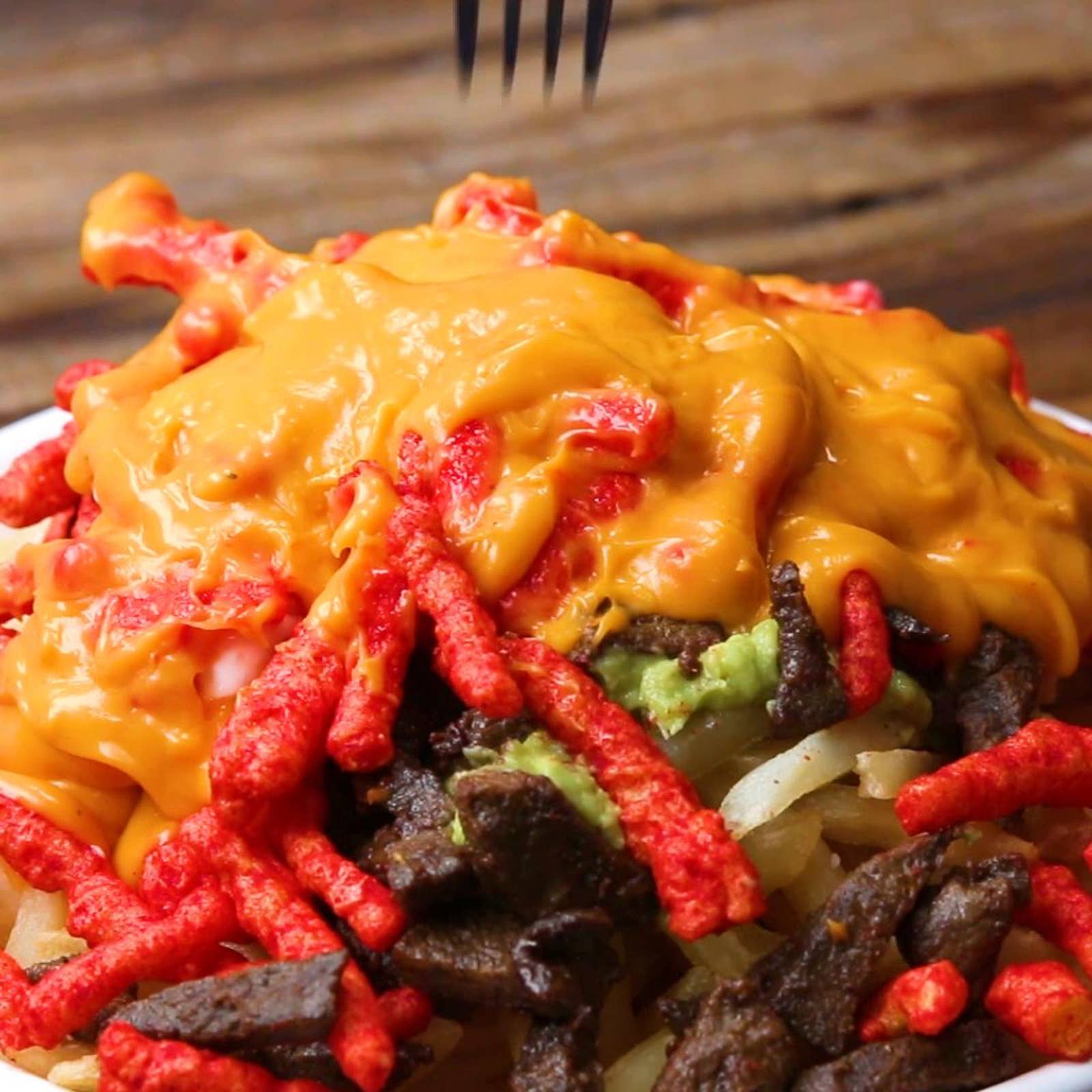 Hot Cheeto Fries Recipe by Tasty