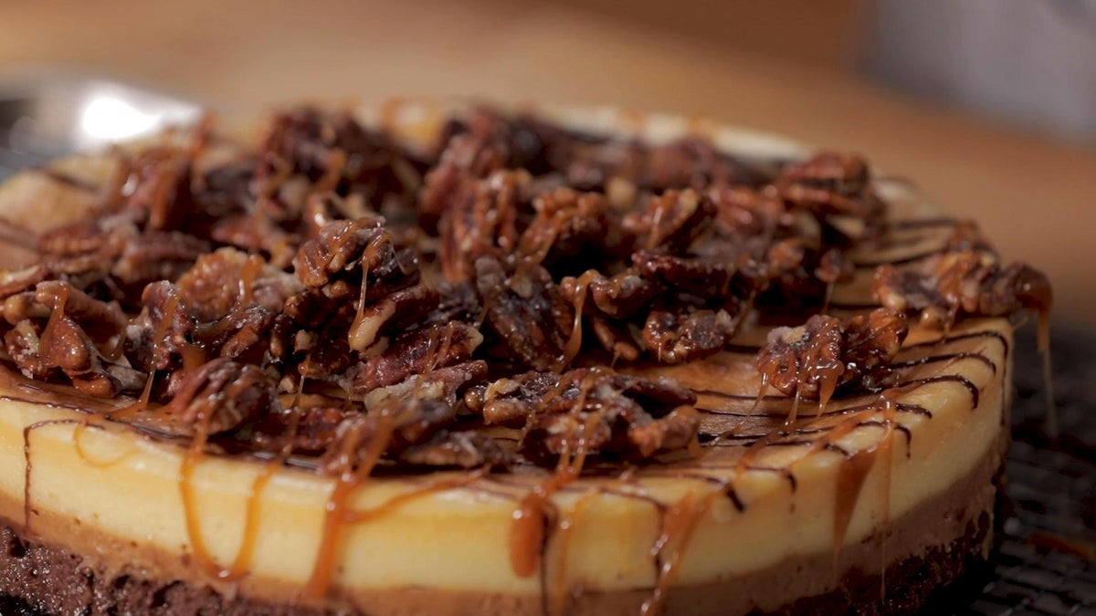 2-Day Turtle Cheesecake Recipe by Tasty-image