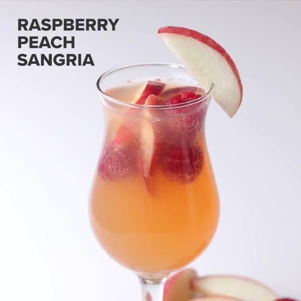Raspberry Peach Sangria