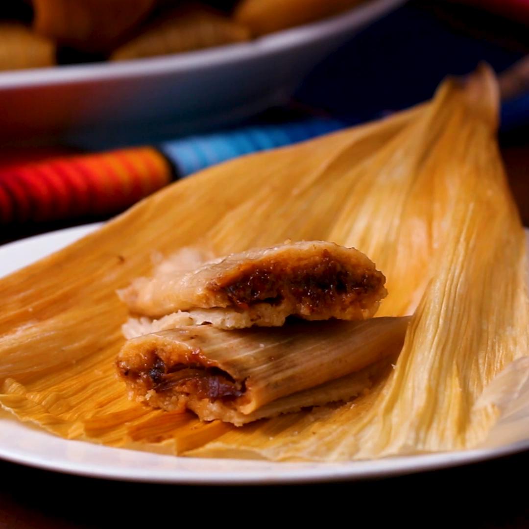 Mexican Red Pork Tamales As Made By Edna Peredia Recipe by Tasty