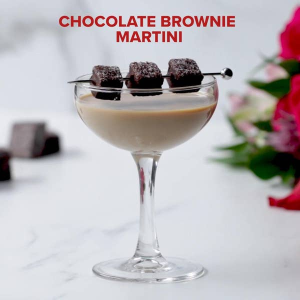 Chocolate Brownie Martini