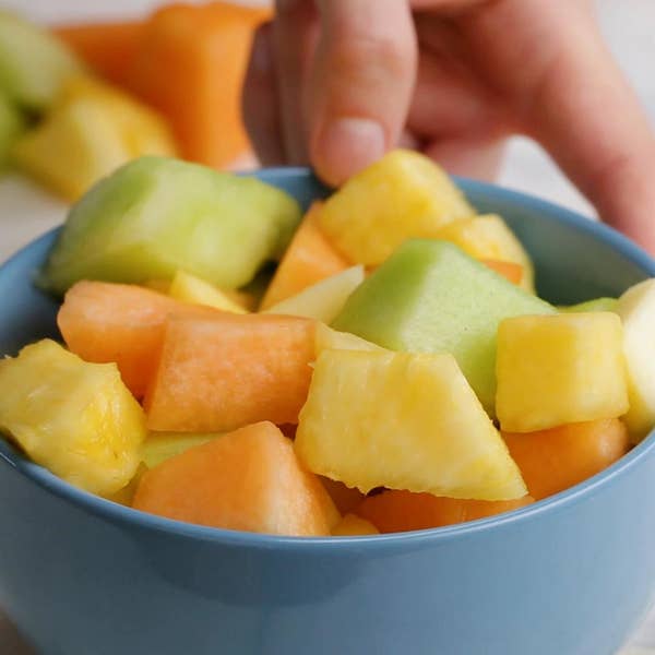 Mango Melon Fruit Salad