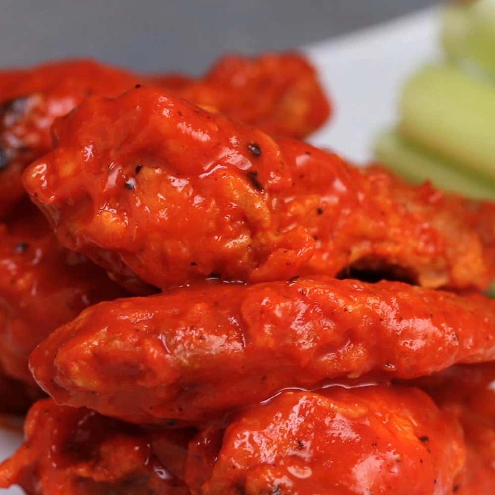 Baked Buffalo Wings Recipe by Tasty