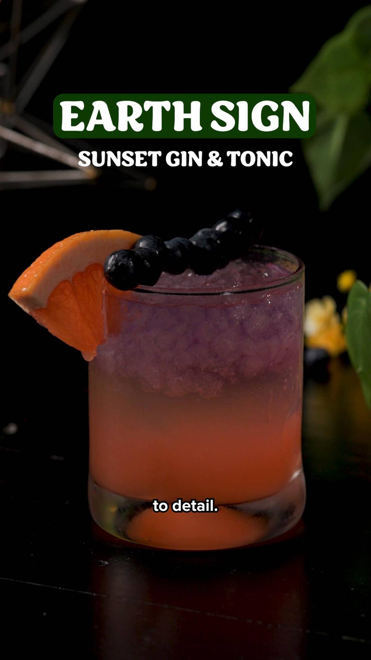 Sunset Gin And Tonic (Earth Sign)