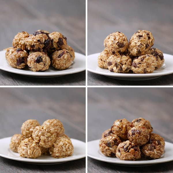 4 No-Bake Energy Bites