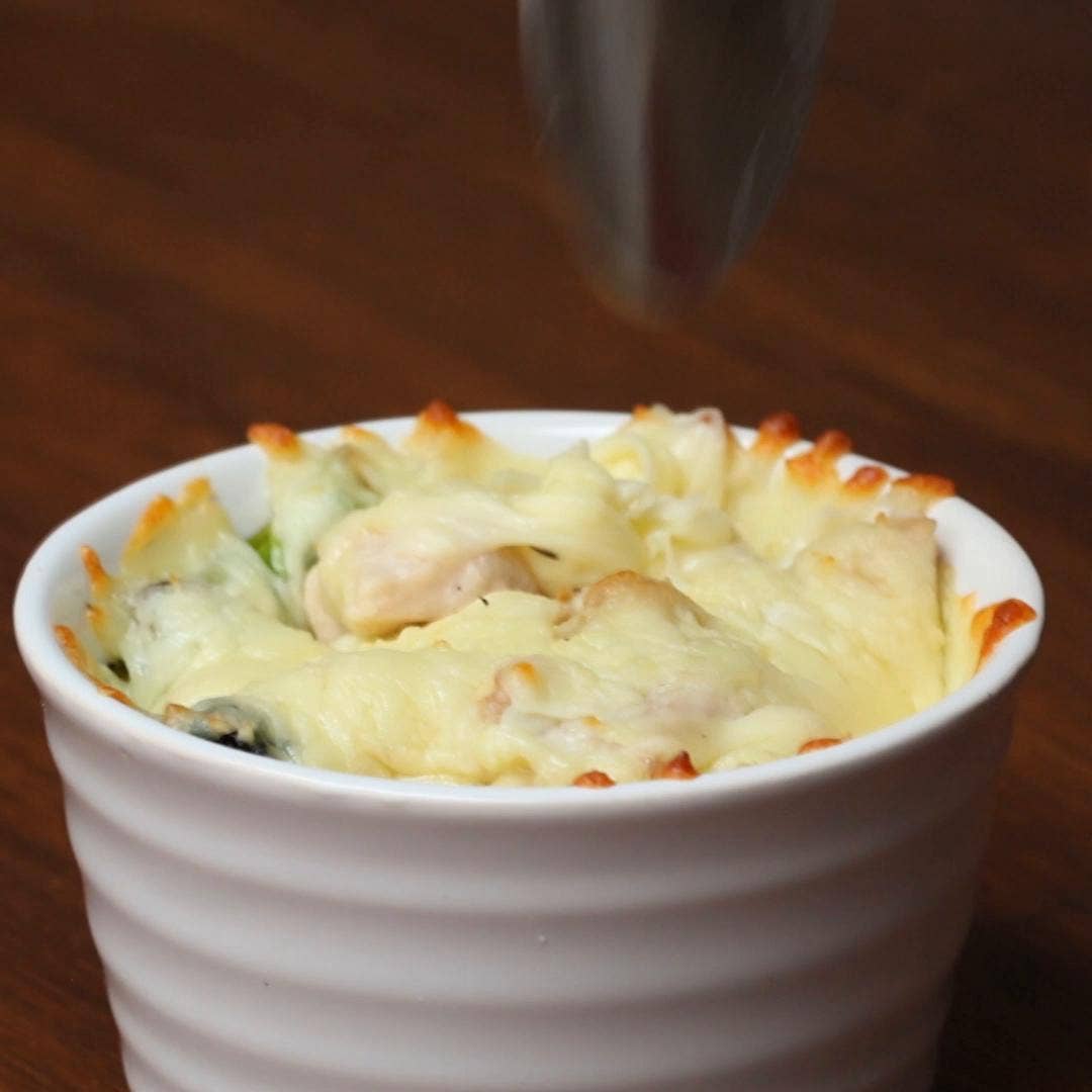 Cheesy Chicken Pot Pies Recipe By Tasty