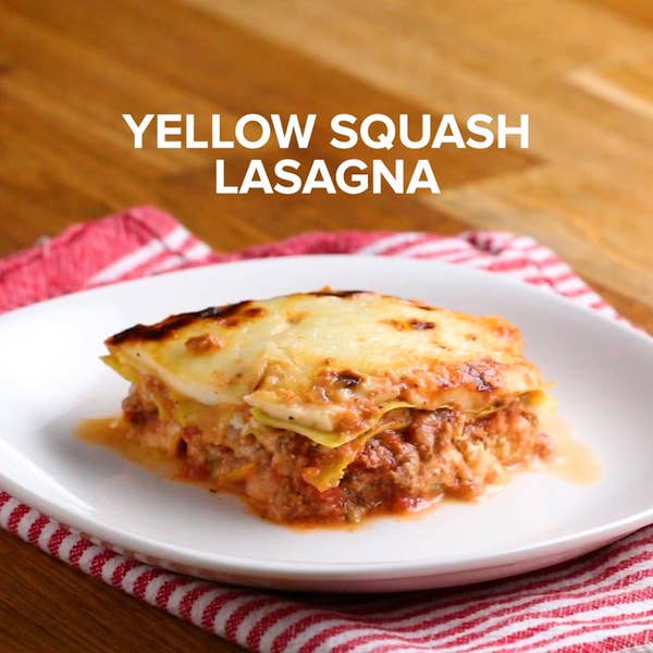 Yellow Squash Lasagna 