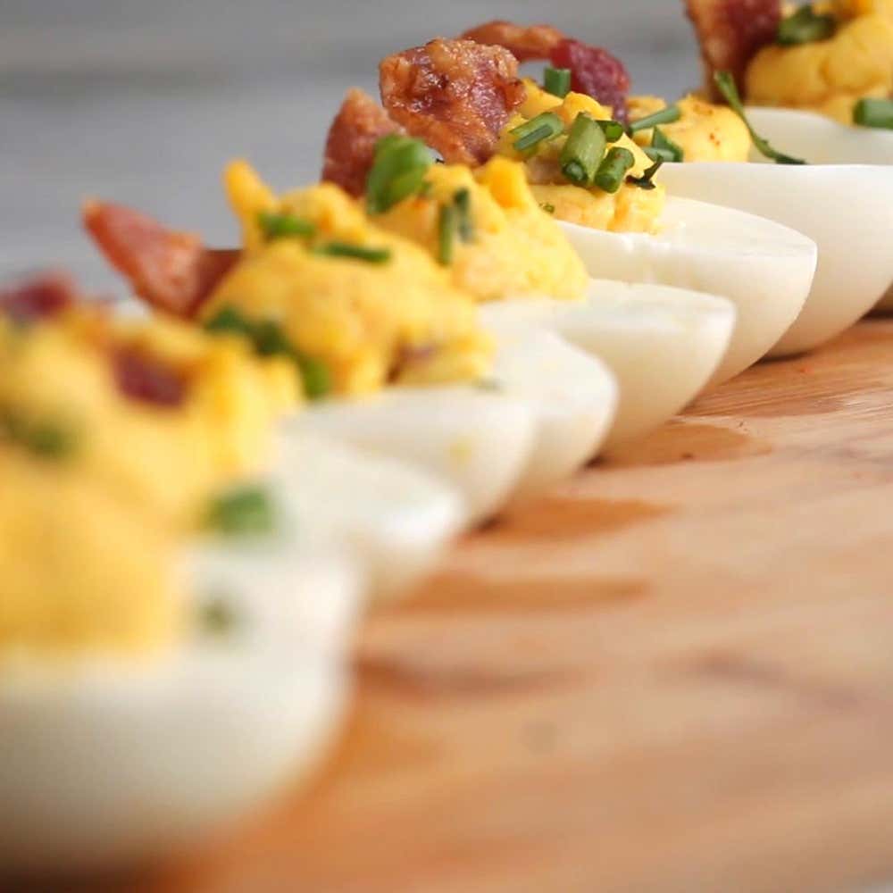 Loaded Deviled Eggs Recipe by Tasty