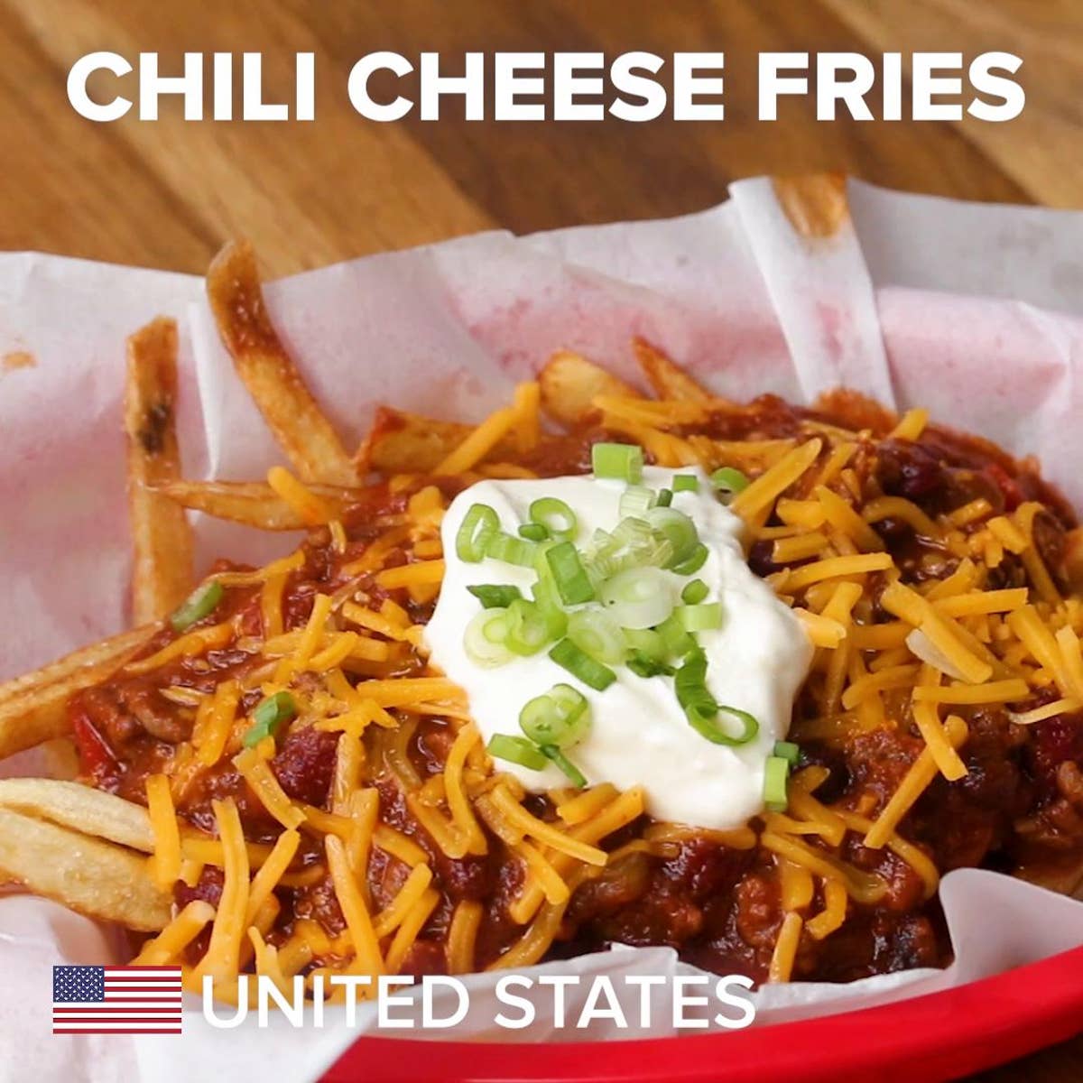 American Chili Cheese Fries