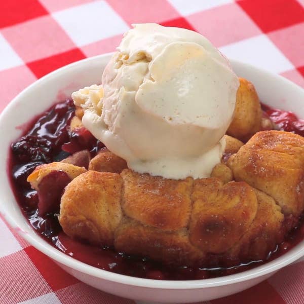Grilled Berry Cobbler