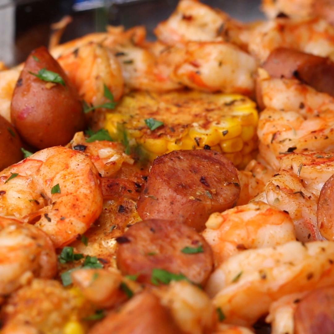 Cajun Shrimp Bake Recipe by Tasty