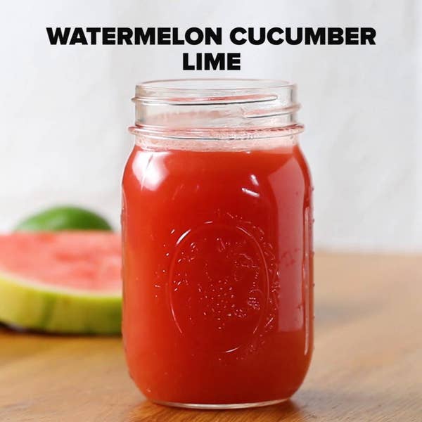 Watermelon Cucumber Lime Juice