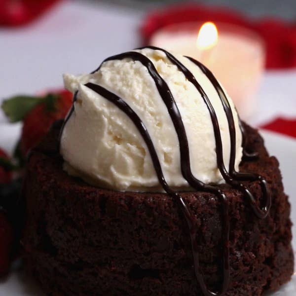 Molten Lava Brownie