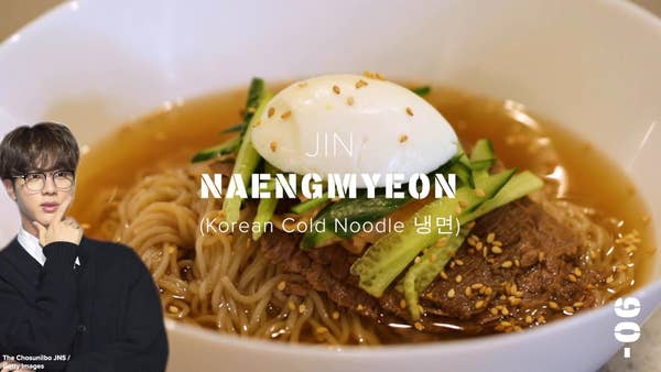 Korean Cold Noodles (Mul Naengmyeon)