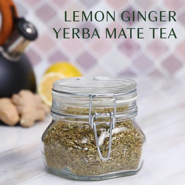 Lemon Ginger Yerba Mate Tea