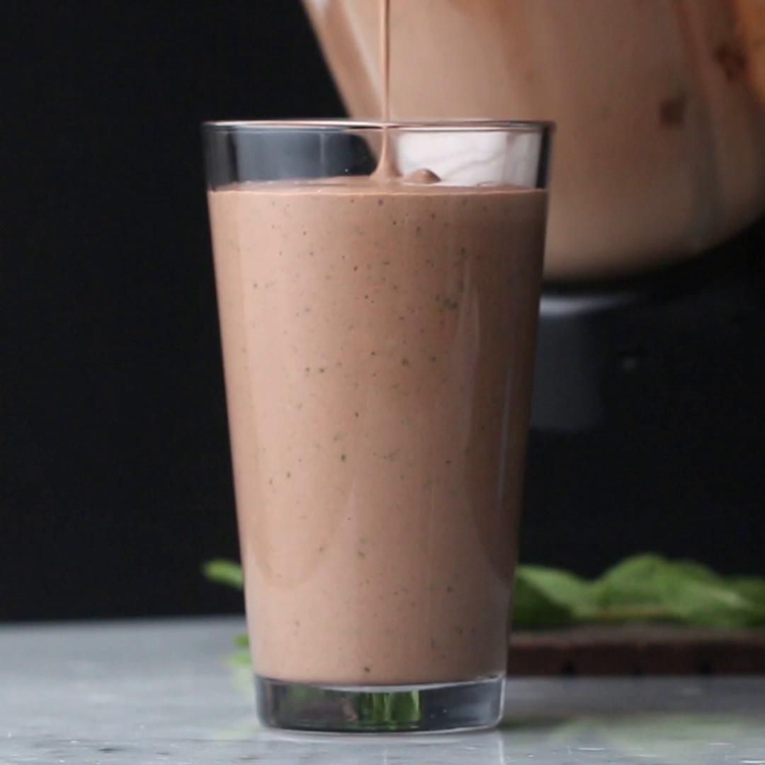 Mint Chocolate Dairy-free Milkshake Recipe by Tasty_image