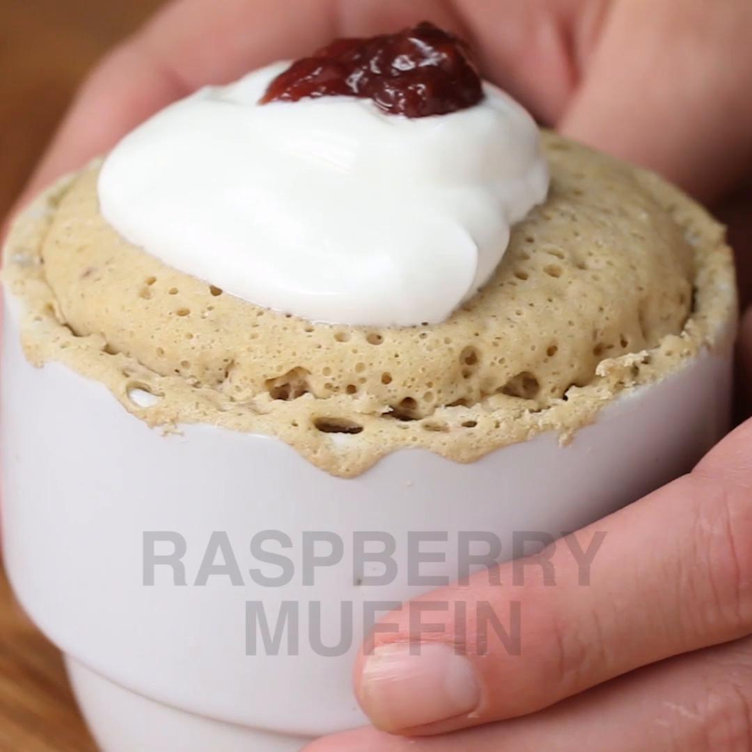 Raspberry Muffin Mug Recipe by Tasty_image