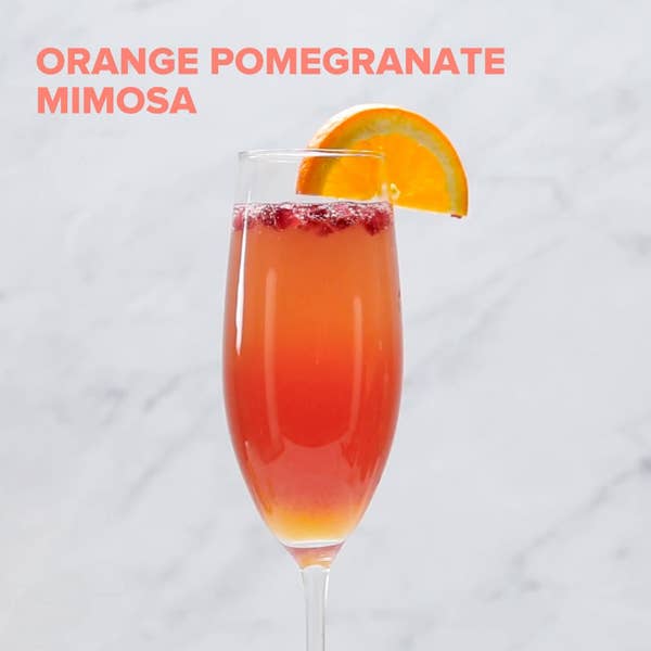 Orange Pomegranate Mimosa