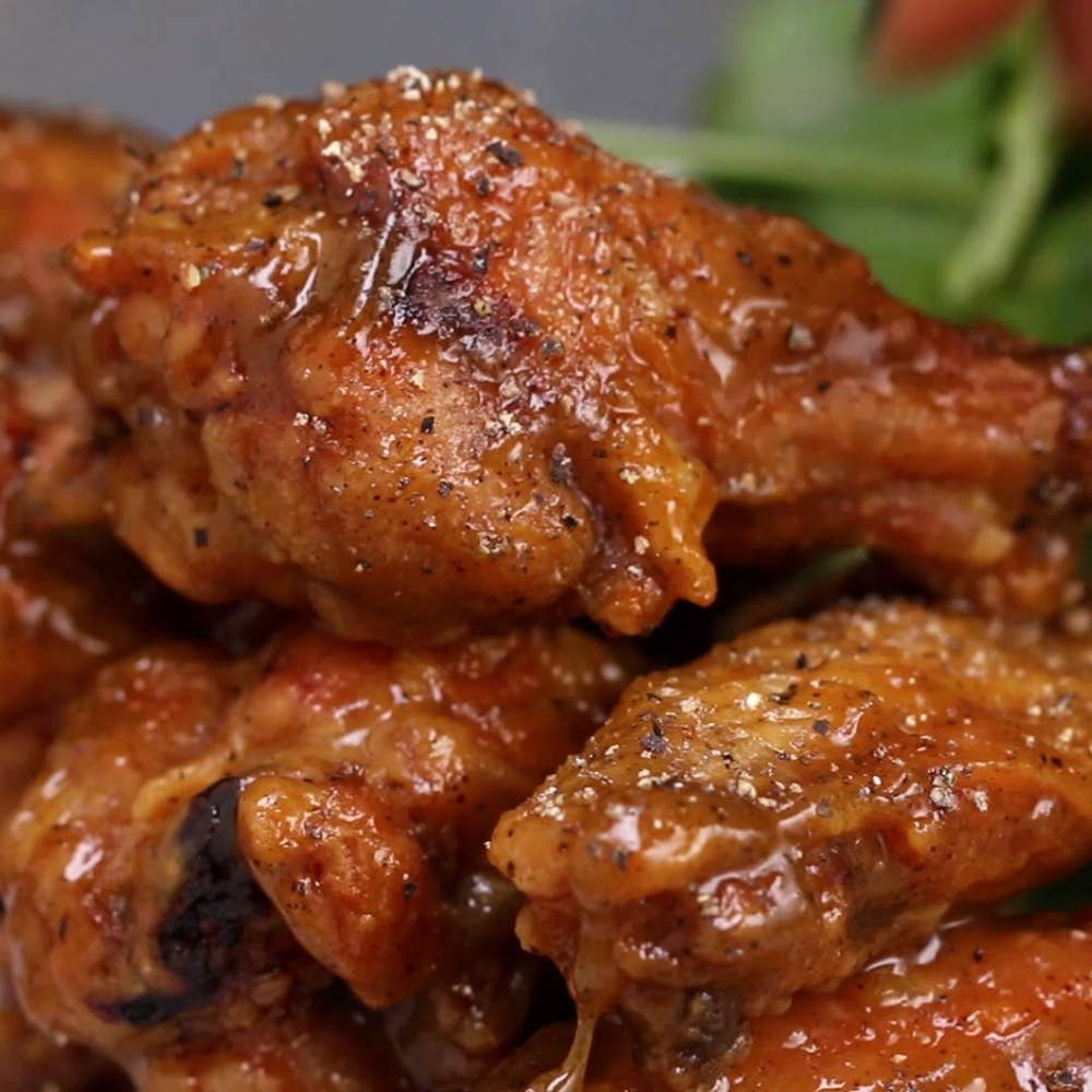 Baked Honey Mustard Wings Recipe by Tasty