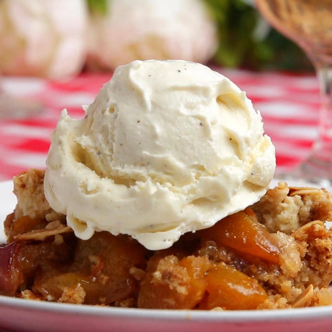 Peach Skillet Cobbler Recipe By Tasty