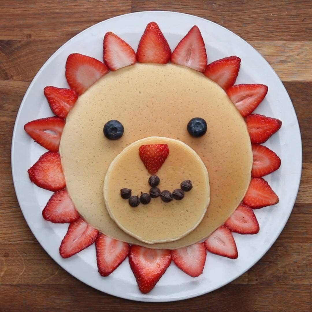 Bunny Face Pancakes : Easter Bunny Pancakes With Fresco ...